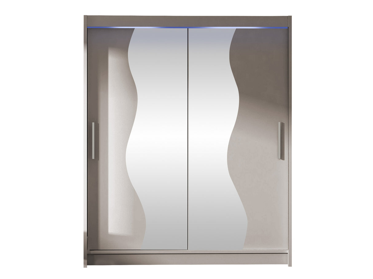 Gardróbszekrény Westa S (Presto S), Szín: Kasmír, Led világítás: Igen