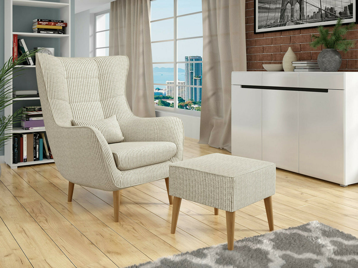 Fotel Fotel ESTJANO, Szín: Poso 100