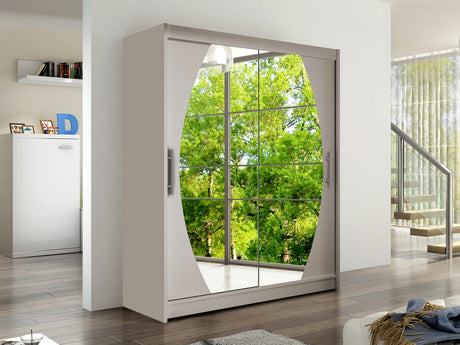 Gardróbszekrény Westa VIII (Presto), Szín: Kasmír, Led világítás: Nem