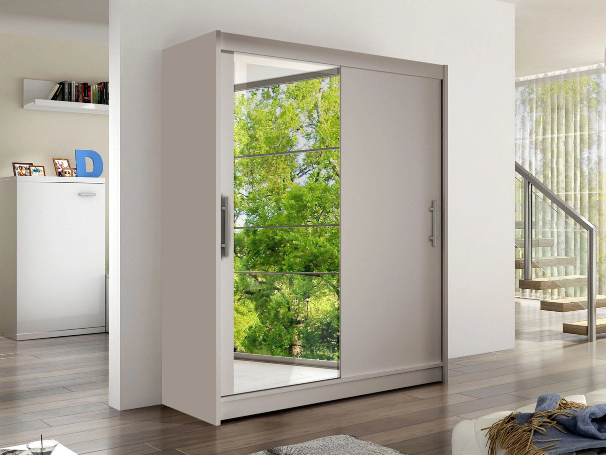 Gardróbszekrény Westa VI (Presto), Szín: Kasmír, Led világítás: Nem