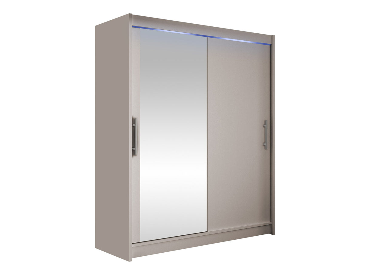 Gardróbszekrény Westa VI (Presto), Szín: Kasmír, Led világítás: Igen