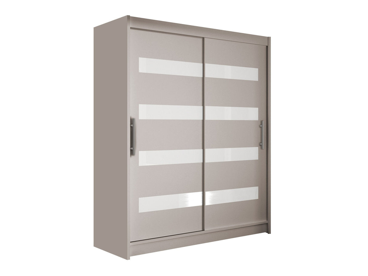 Gardróbszekrény Westa IV (Presto), Szín: Kasmír, Led világítás: Nem