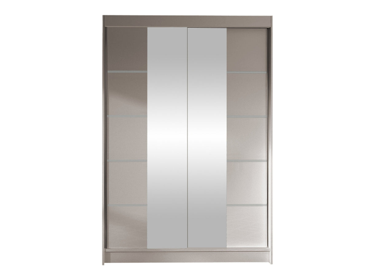 Gardróbszekrény Linem V (Parys V), Szín: Kasmír, Led világítás: Nem