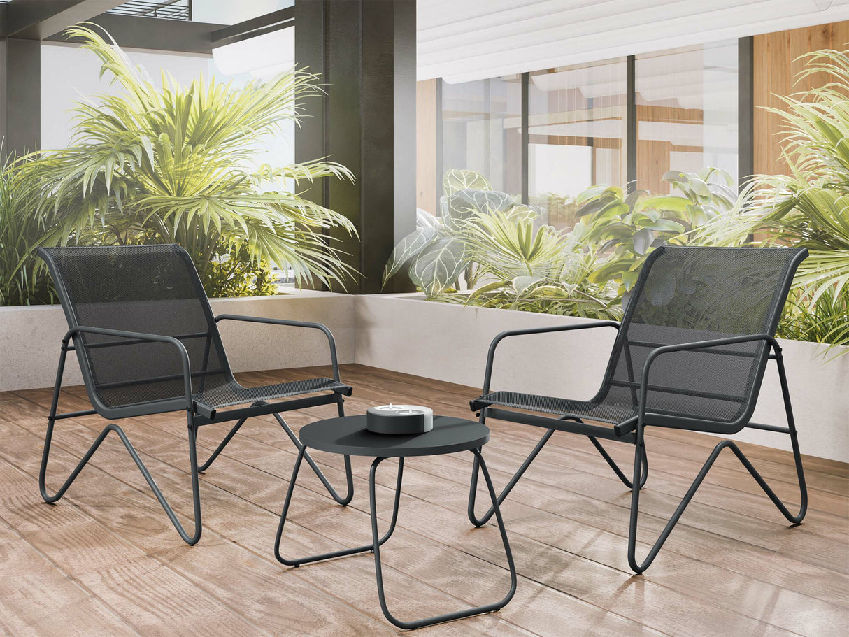 Erkély készlet Zestaw ogrodowy NEJKO FC2000010 Antracyt