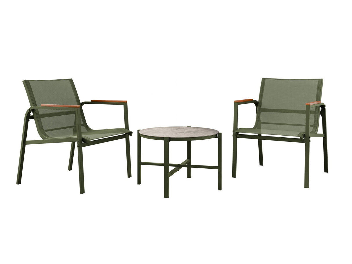 Erkély készlet Zestaw ogrodowy TARKON X80000660 Zielony