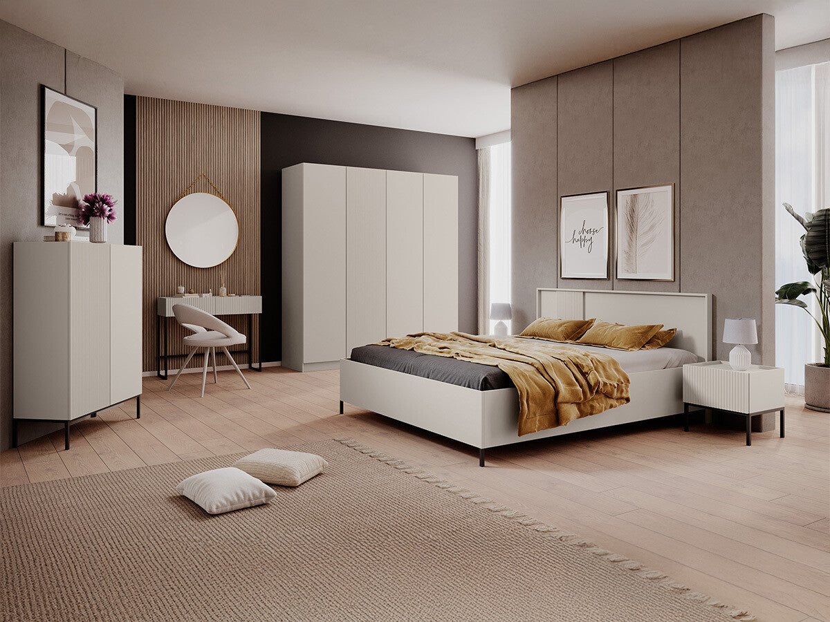 Gardróbszekrény Szafa COMO 4D, Szín: Kasmír