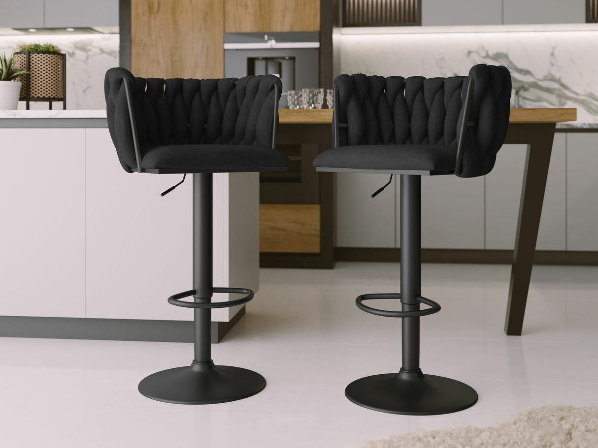 Bárszék Hoker MUZ/BS/1142 (2szt), Szín: Fekete