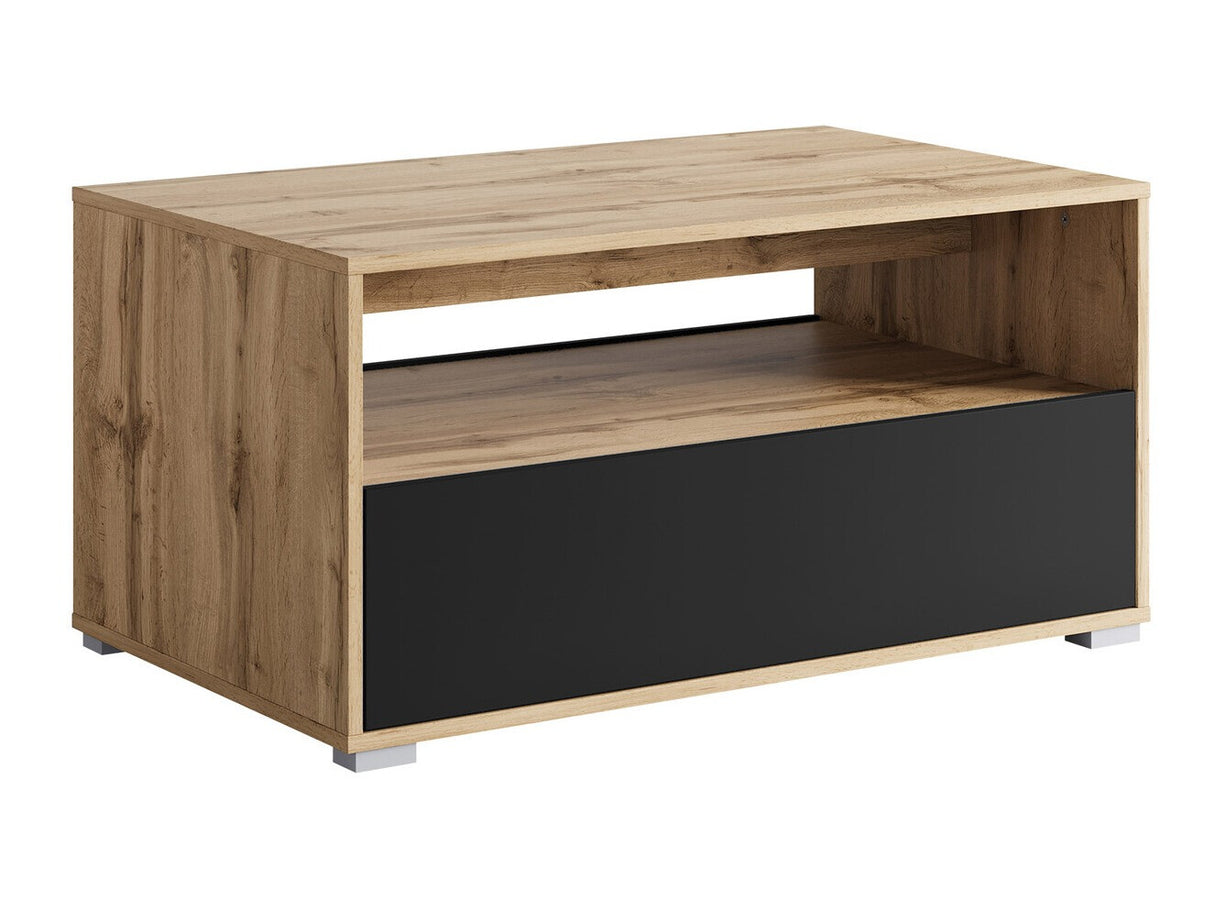 Dohányzóasztal Stolik kawowy NAIROBI II S02, Szín: Wotan tölgy + Grafit