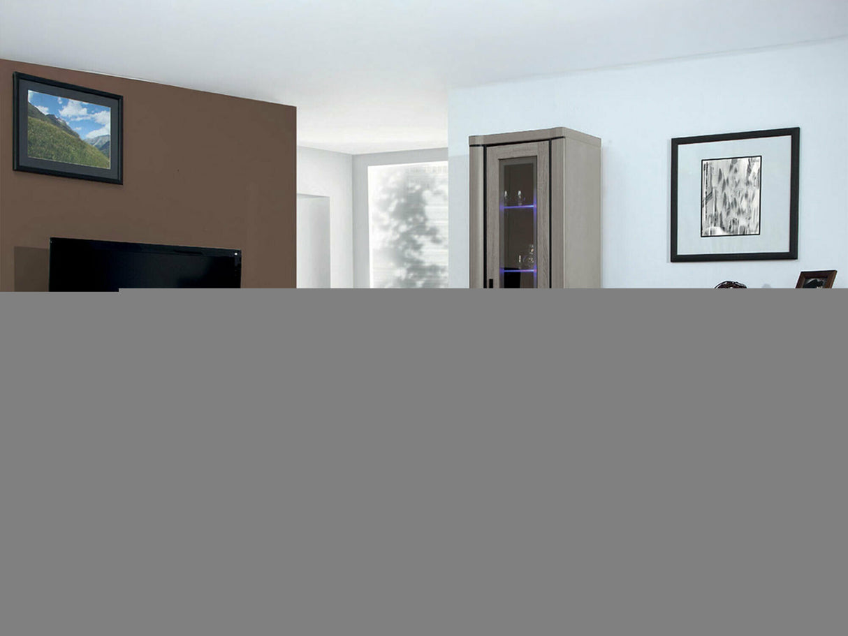 Nappali szett Dallas I (Xavier), Szín: Triufel tölgy, Led világítás: Igen