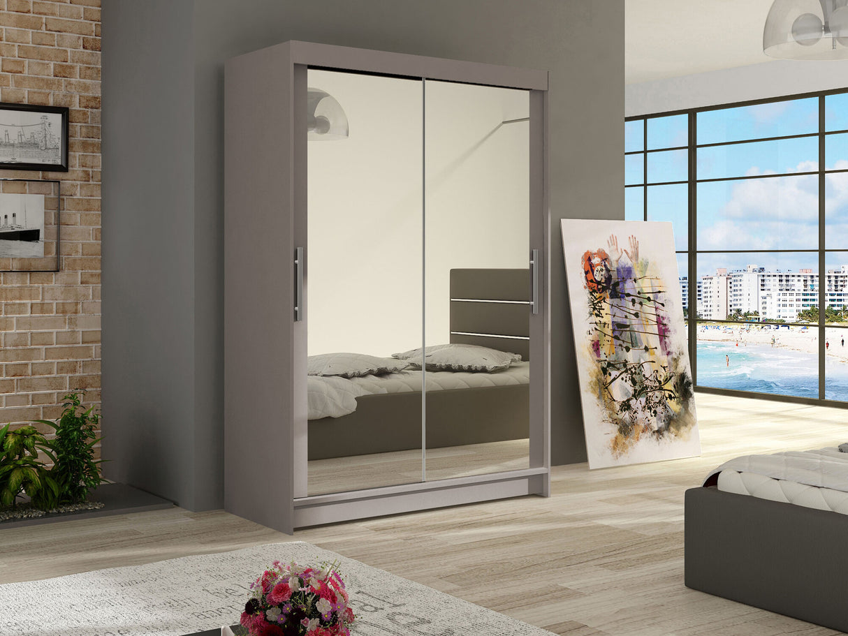 Gardróbszekrény Miami VII (Aldo), Szín: Kasmír, Led világítás: Nem