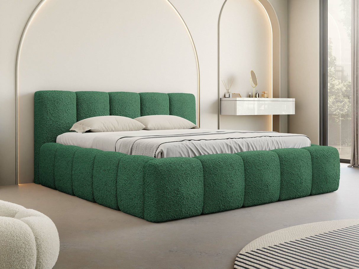 Ágy Łóżko tapicerowane KEVSON, Szín: Abriamo 09, Alvó felület mérete: 160 x 200 cm