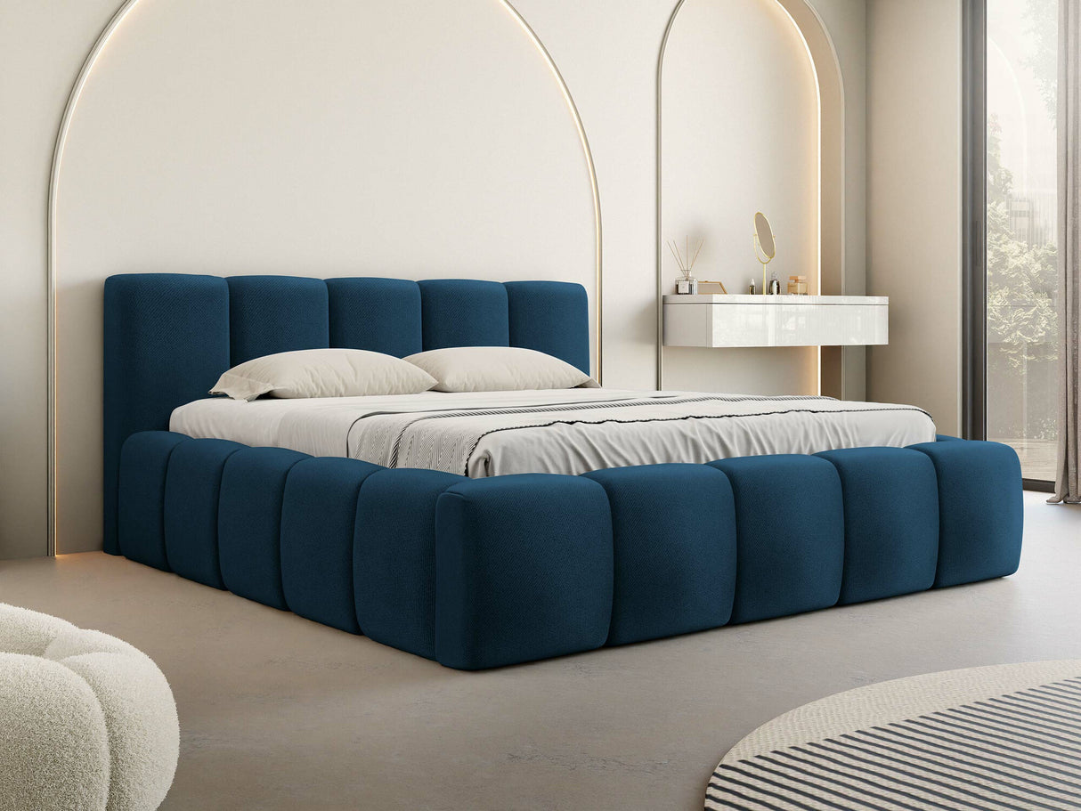 Ágy Łóżko tapicerowane KEVSON, Szín: Kronos 09, Alvó felület mérete: 140 x 200 cm