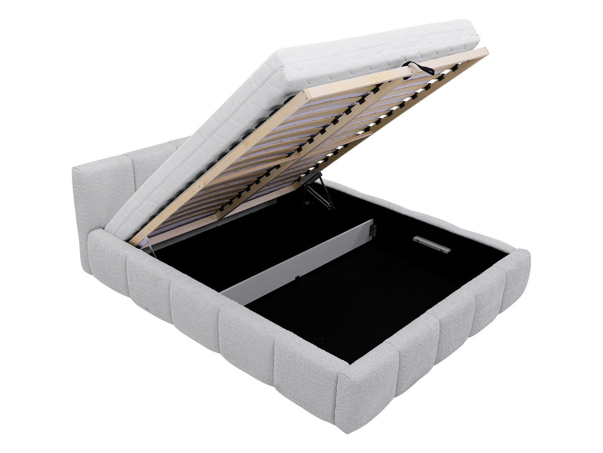 Ágy Łóżko tapicerowane KEVSON, Szín: Paros 05, Alvó felület mérete: 160 x 200 cm