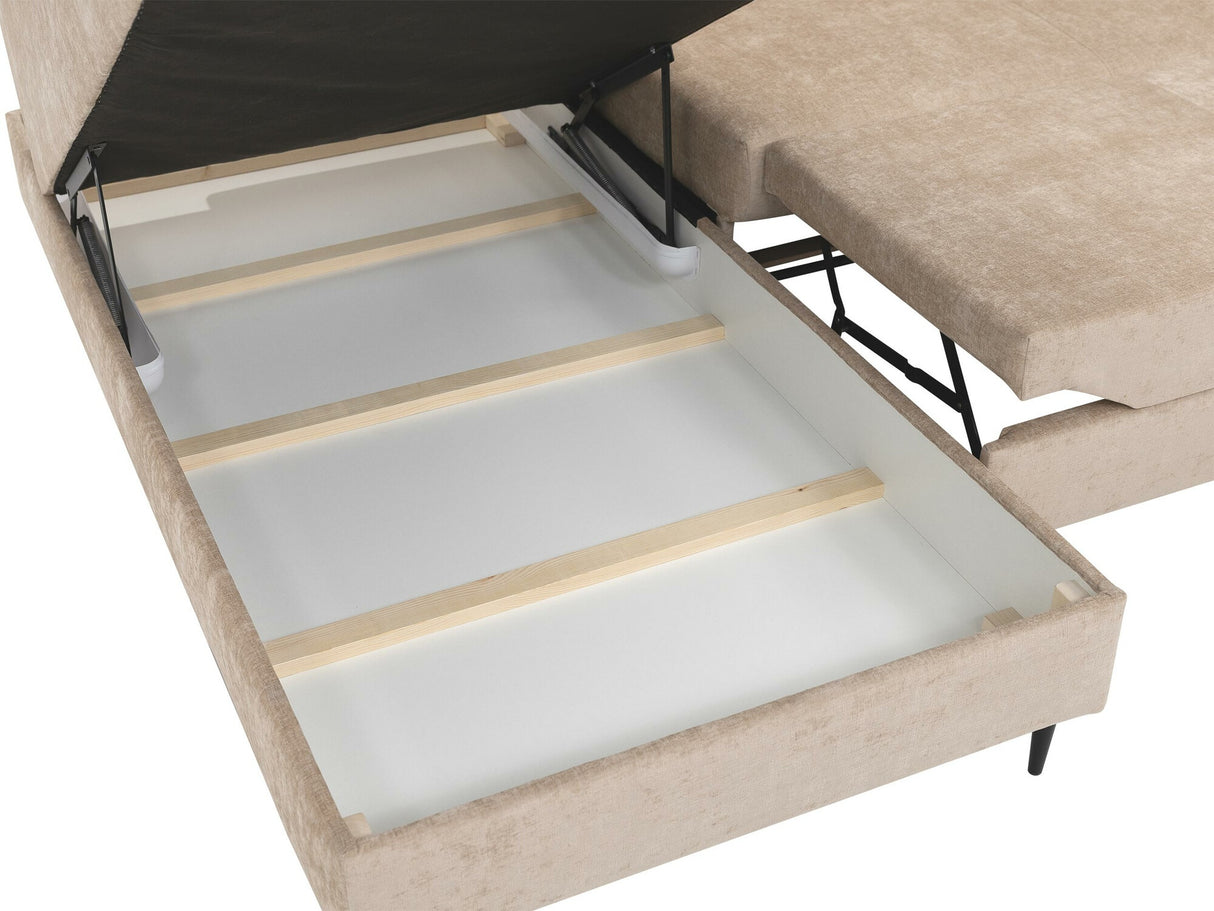 Sarokkanapé Narożnik KADURIN F, Szín: Magic Velvet 2219, Változatok: Balos