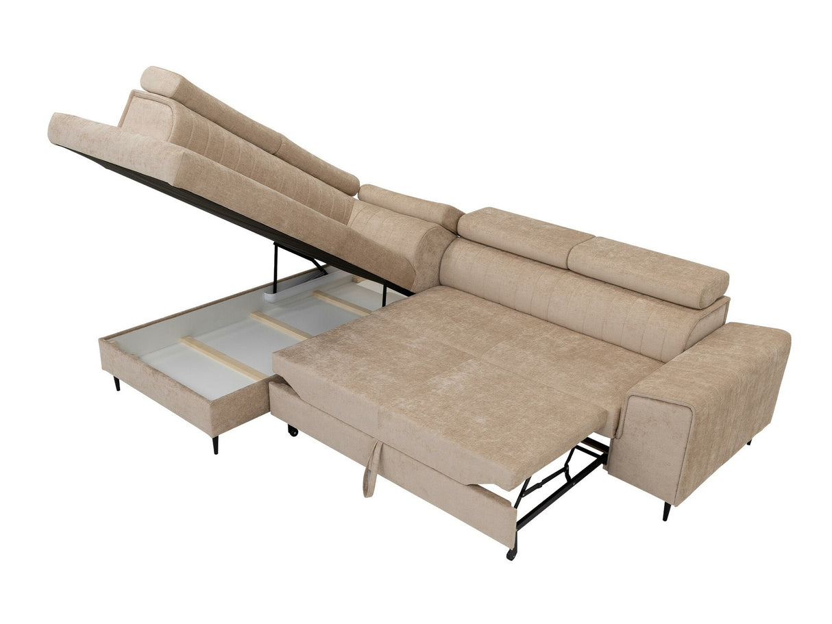 Sarokkanapé Narożnik KADURIN F, Szín: Coral 65, Változatok: Jobbos