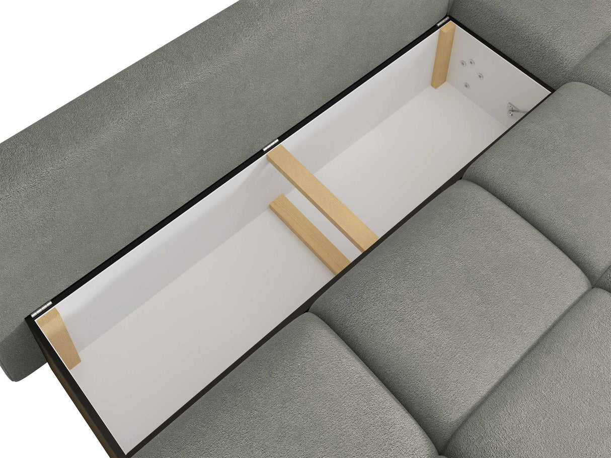 Sarokkanapé Narożnik BESTII, Szín: Velo 635, Változatok: Balos