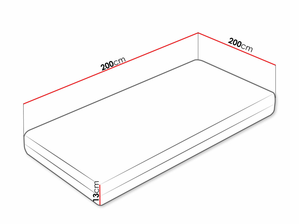 Matrac Materac SONTO, Méretek: 200 x 200 cm