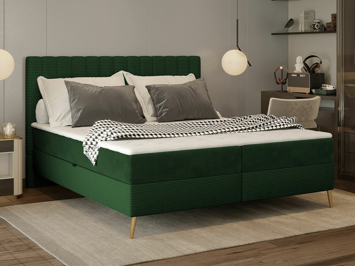 Kontinentális ágy Cindy (Tosseri), Szín: Poso 14 + Kronos 14, Alvó felület mérete: 140 x 200 cm