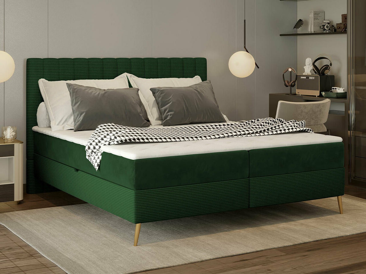 Kontinentális ágy Cindy (Tosseri), Szín: Poso 14 + Kronos 14, Alvó felület mérete: 160 x 200 cm