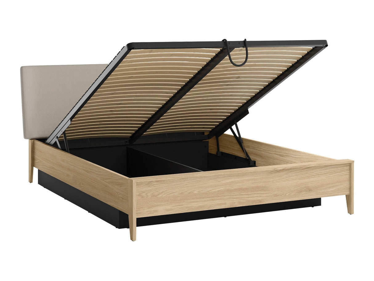 Ágy Łóżko 160 z pojemnikiem SNUGLY SU-02 Dąb Olejowany + Today 03 5903211416903