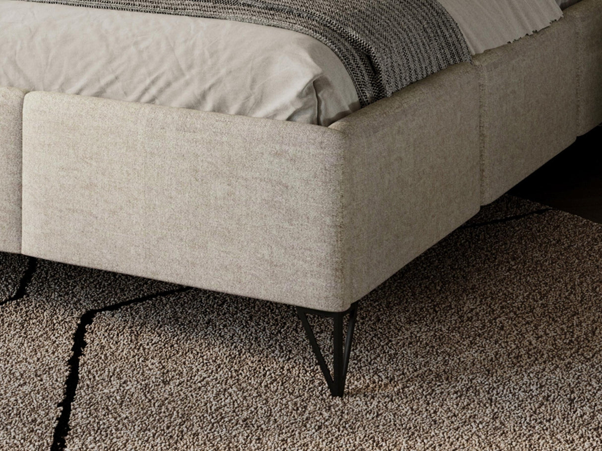 Ágy Loren, Szín: Ruben 2102, Alvó felület mérete: 160 x 200 cm