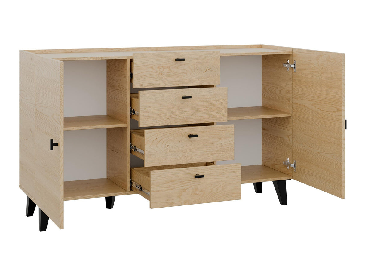 Komód Komoda VURKIZO 150 2D4SZ Dąb Cremona 5903211412301