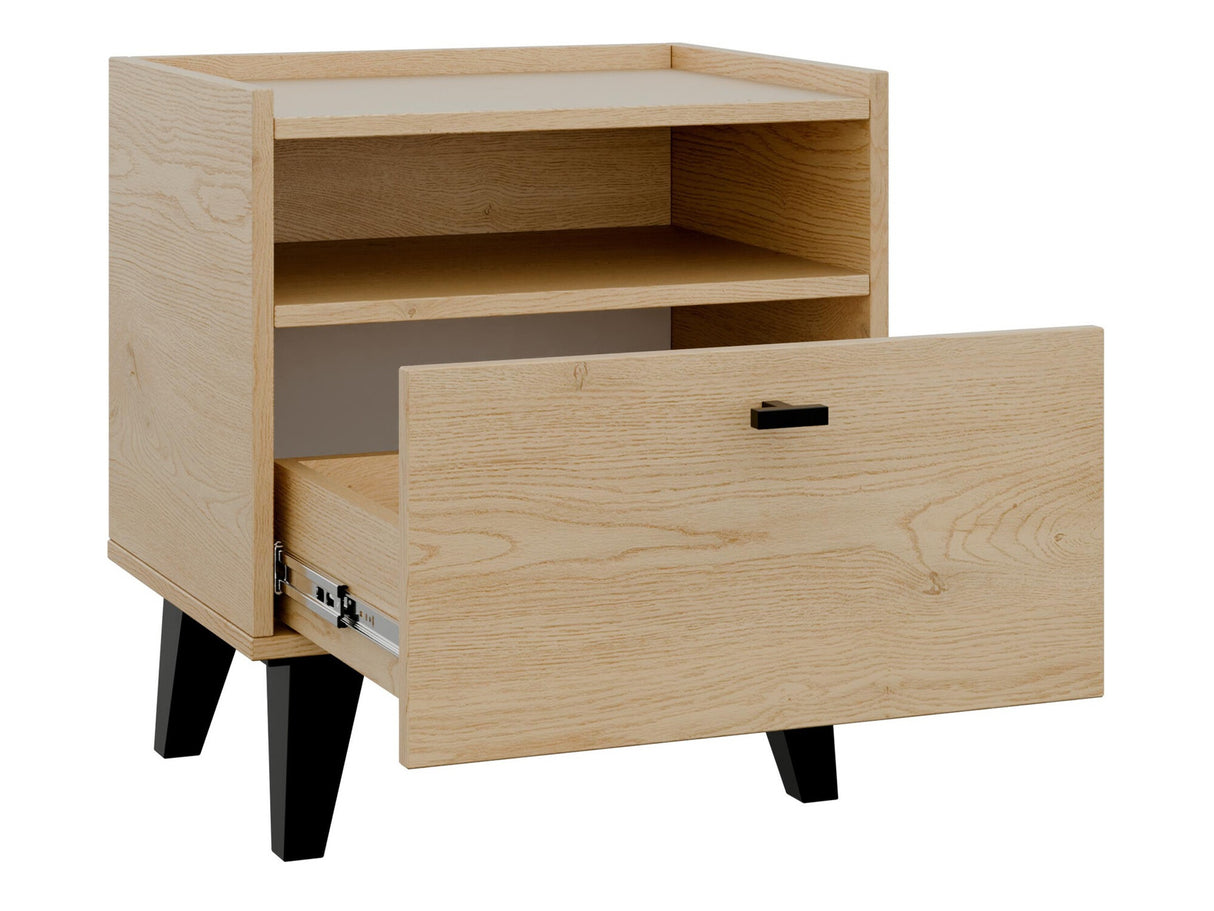 Éjjeliszekrény Stolik nemcny VURKIZO 1SZ Dąb Cremona 5903211412332