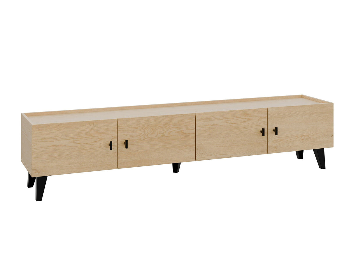 TV-állvány Szafka RTV VURKIZO 200 4D Dąb Cremona 5903211412356