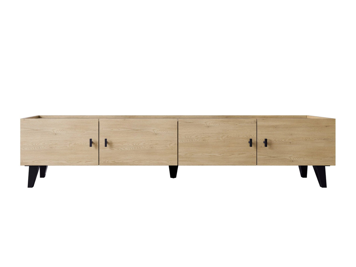 TV-állvány Szafka RTV VURKIZO 200 4D Dąb Cremona 5903211412356