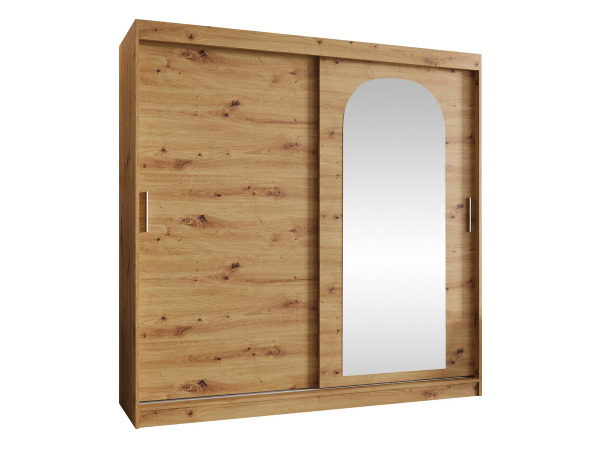 Gardróbszekrény Szafa 200 SELFIE, Szín: Artisan tölgy, Fiókok: Nem