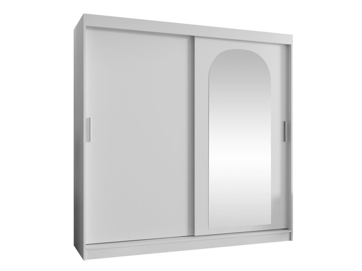 Gardróbszekrény Szafa 200 SELFIE, Szín: Fehér, Fiókok: Nem