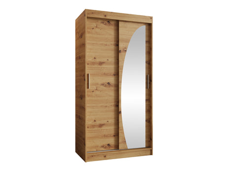 Gardróbszekrény WIKA 100, Szín: Artisan tölgy, Fiókok: Nem