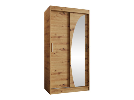 Gardróbszekrény WIKA 100, Szín: Artisan tölgy, Fiókok: Igen