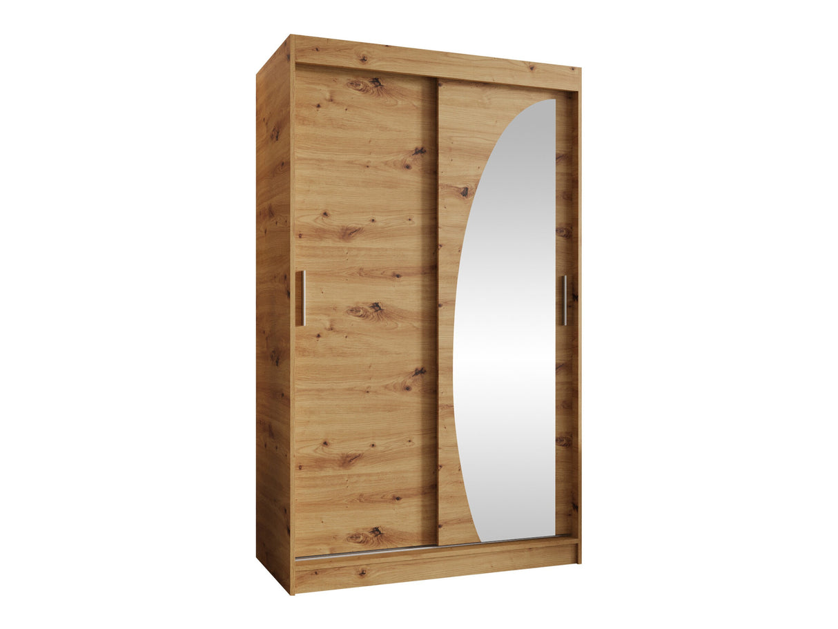 Gardróbszekrény WIKA 120, Szín: Artisan tölgy, Fiókok: Igen