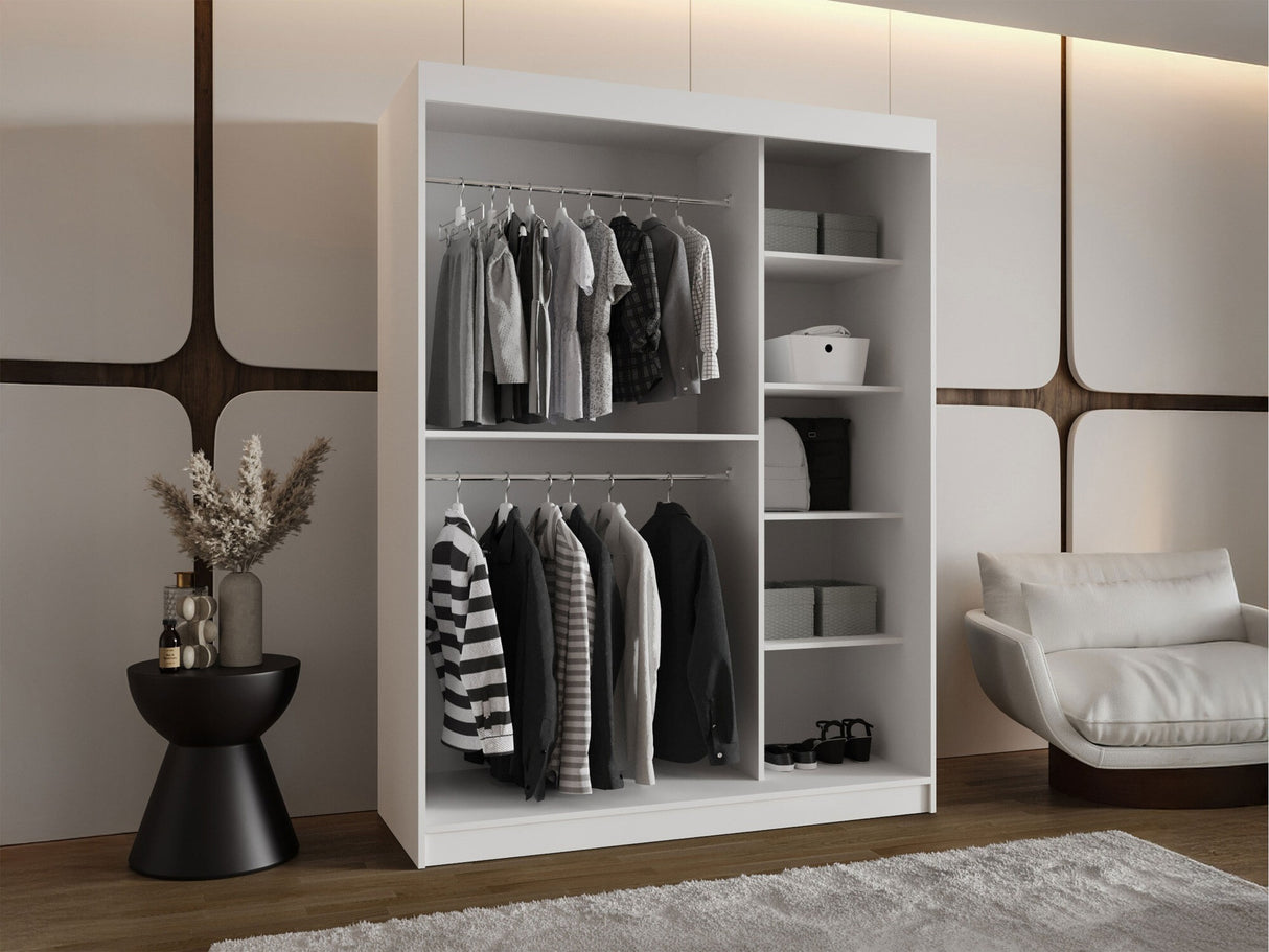 Gardróbszekrény WIKA 150, Szín: Artisan tölgy, Fiókok: Nem