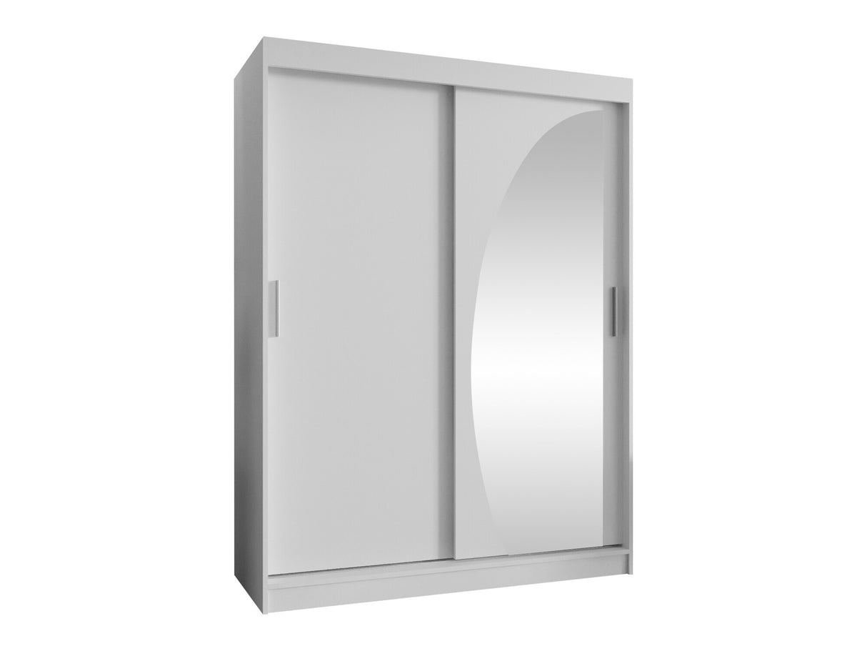 Gardróbszekrény WIKA 150, Szín: Fehér, Fiókok: Nem