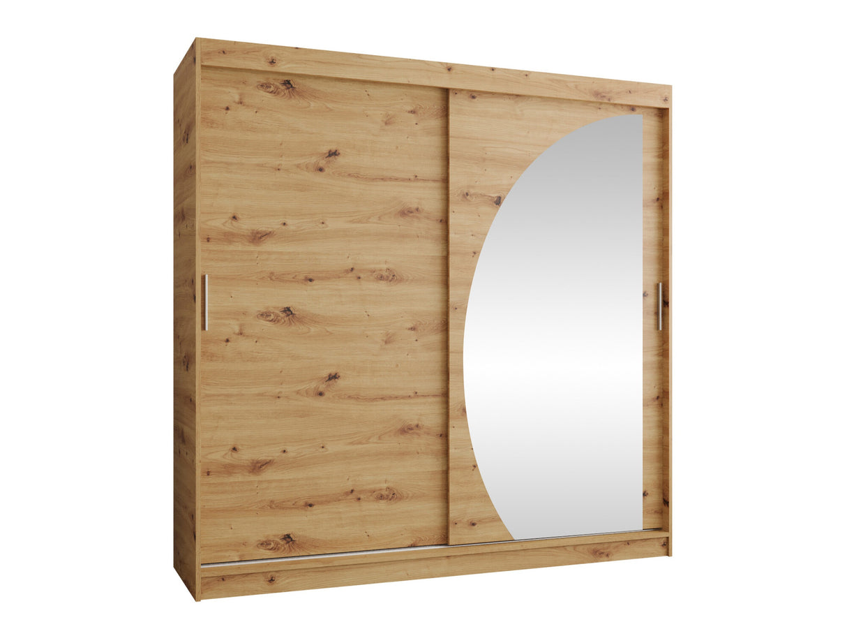 Gardróbszekrény WIKA 200, Szín: Artisan tölgy, Fiókok: Nem