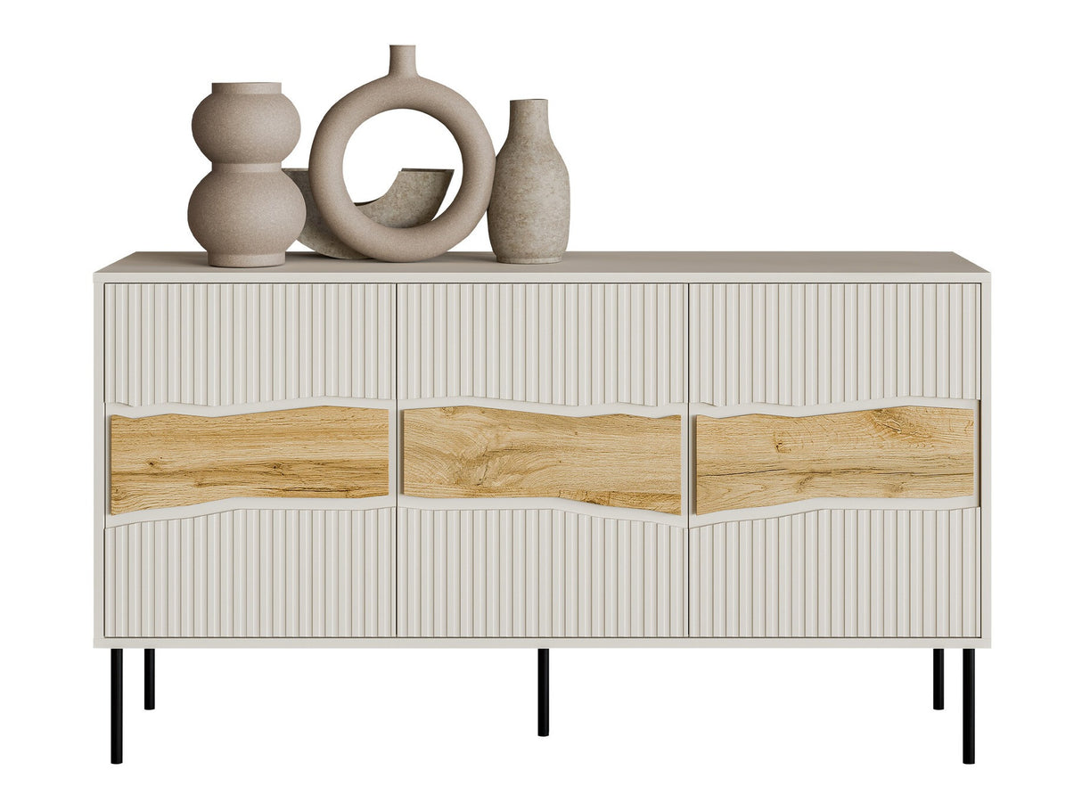 Szekrény Komoda INSERTO 150 3D Kaszmir/Dąb wotan (Wotan tölgy + Kasmír)