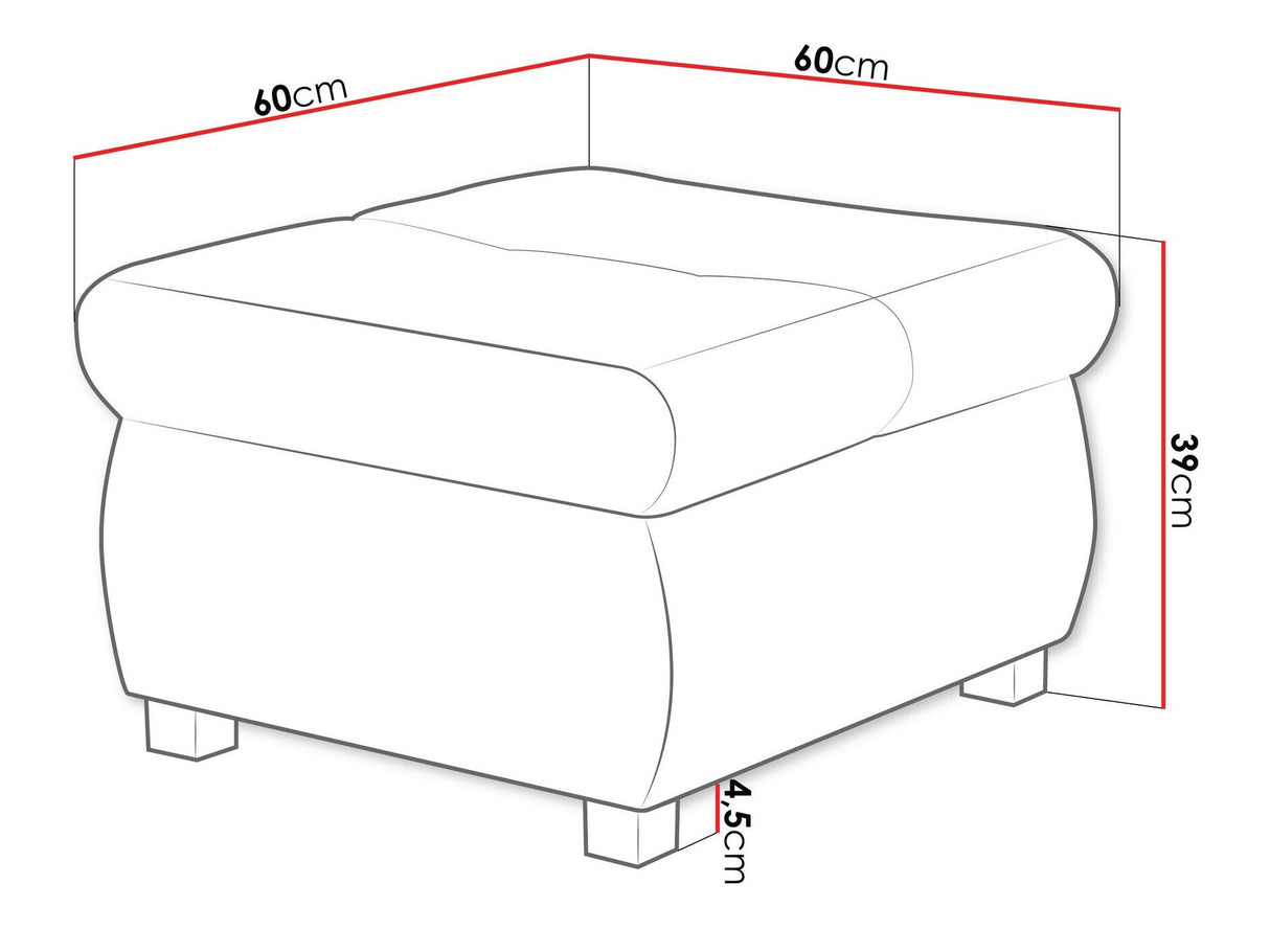Puff Orkan M (Herkules), Szín: Wave 09