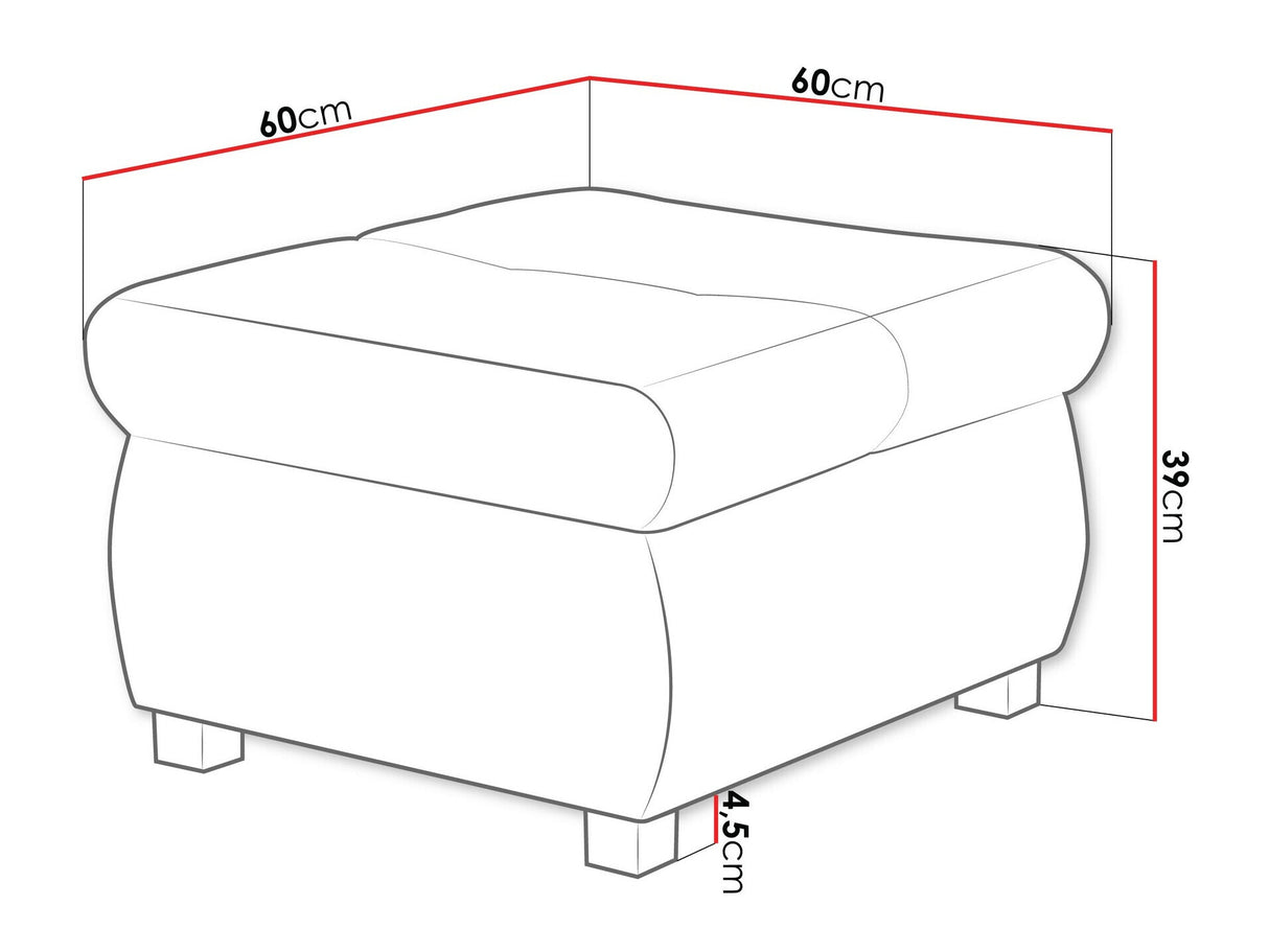 Puff Orkan M (Herkules), Szín: Clara 215.19
