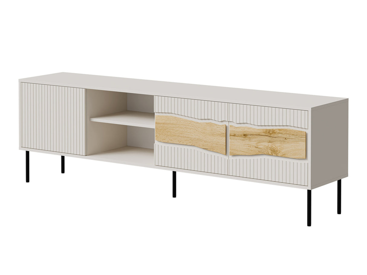 TV-állvány RTV INSERTO 190 3D1W (Wotan tölgy + Kasmír)