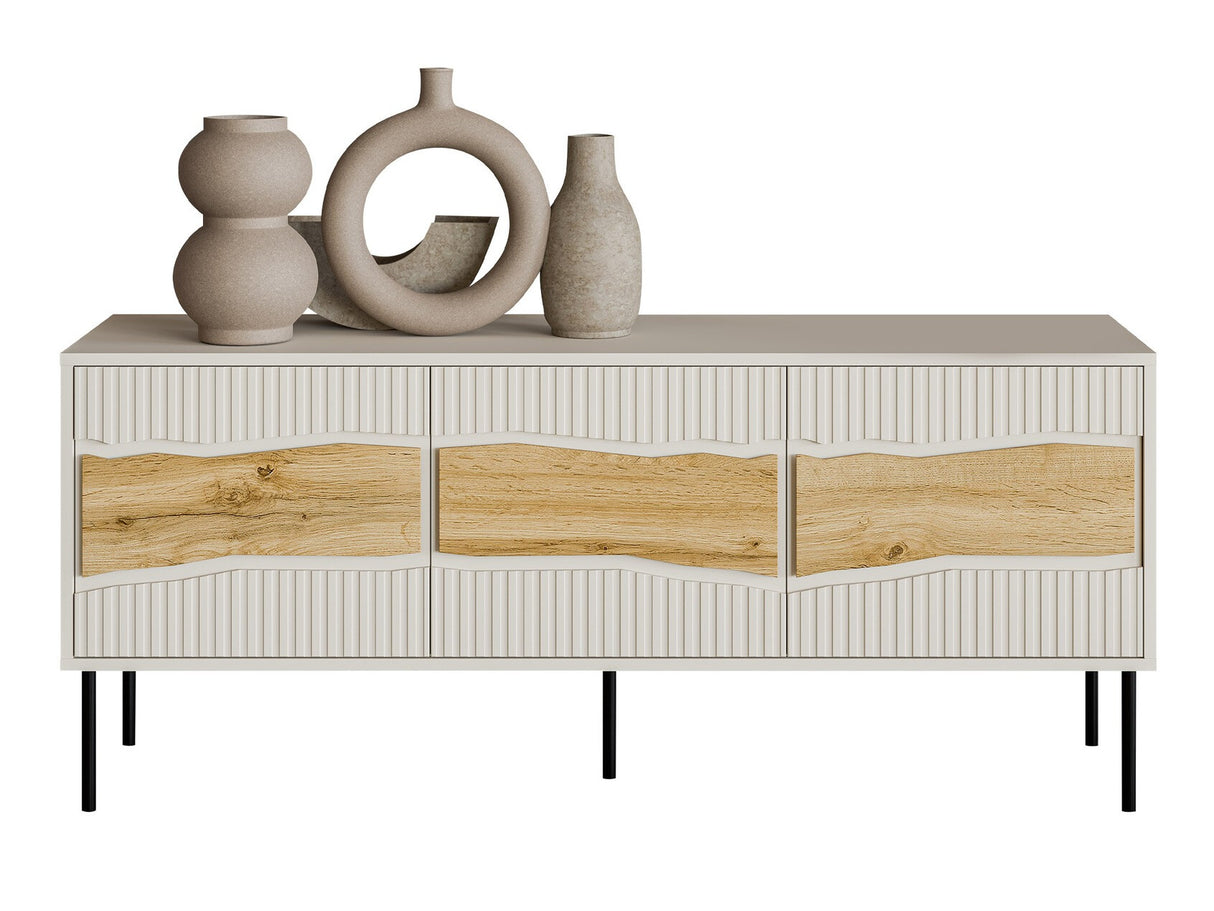 TV-állvány Szafka RTV INSERTO 150 3D (Wotan tölgy + Kasmír)