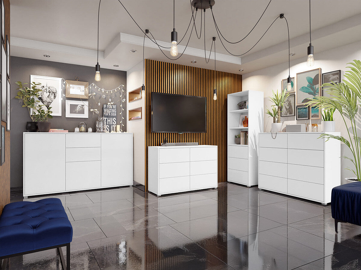 Nappali szett Gesita garnitúra Biały (Fehér)