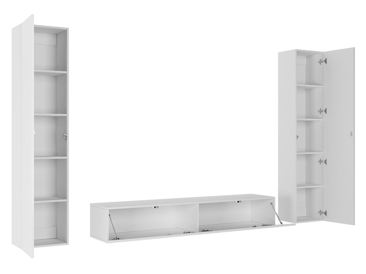 Nappali szett Vigo IV, Szín: Szürke + Fényes szürke