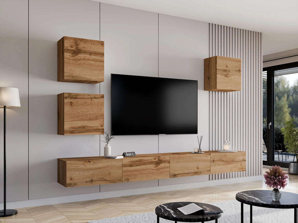 TV-állvány Vigo 140 (Zigo 140) II, Szín: Wotan tölgy