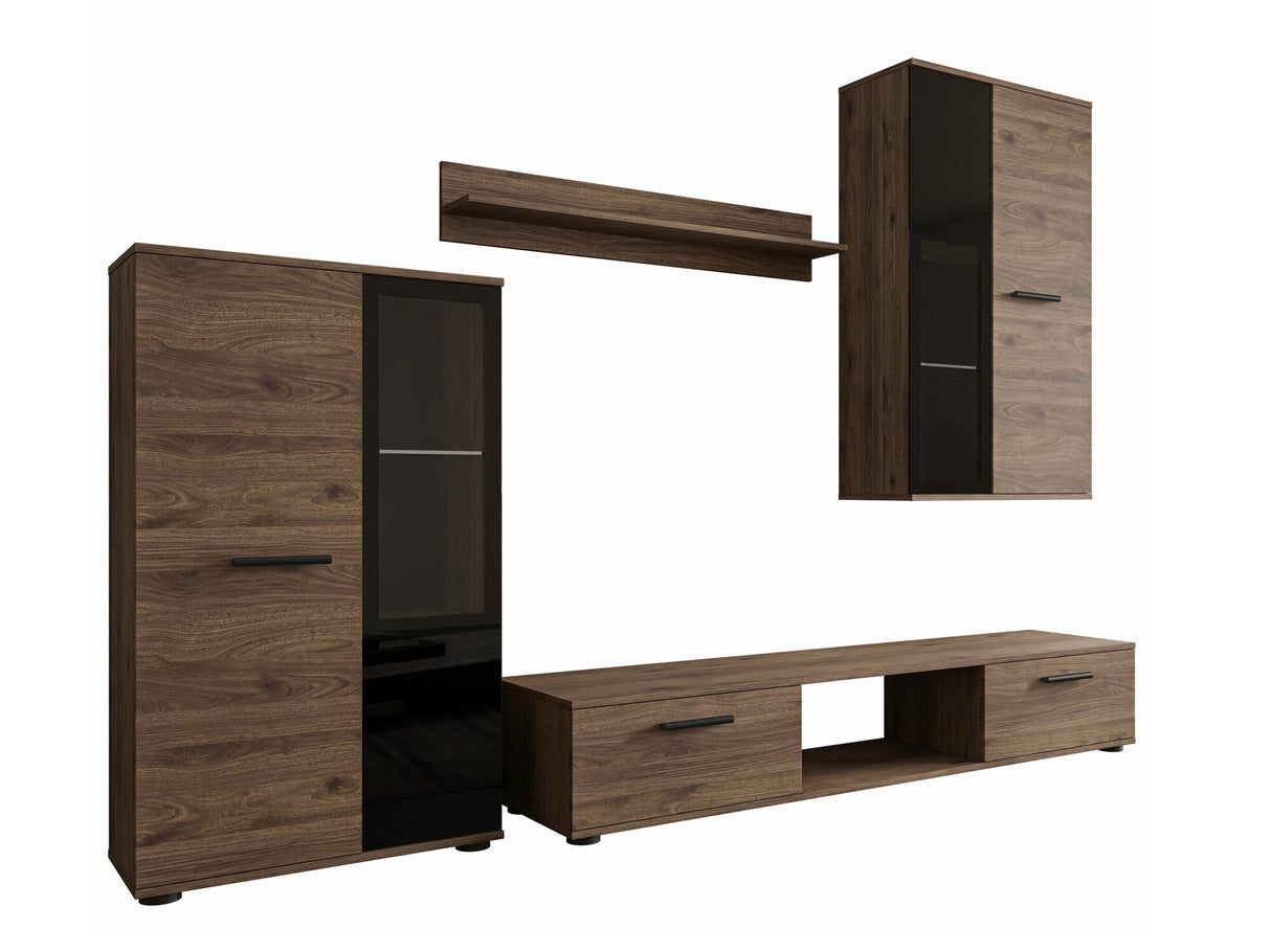 Nappali szett Salsa (Fiesta), Led világítás: Nem, Szín: Dió