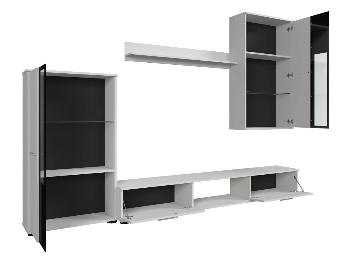 Nappali szett Salsa (Fiesta), Led világítás: Nem, Szín: Dió