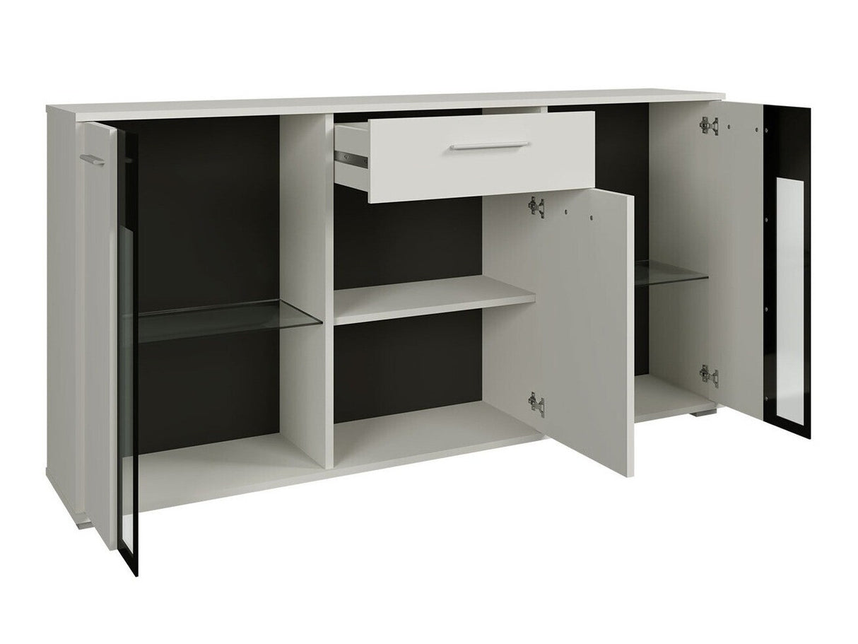 Komód Salsa II, Led világítás: Nem, Szín: Fehér