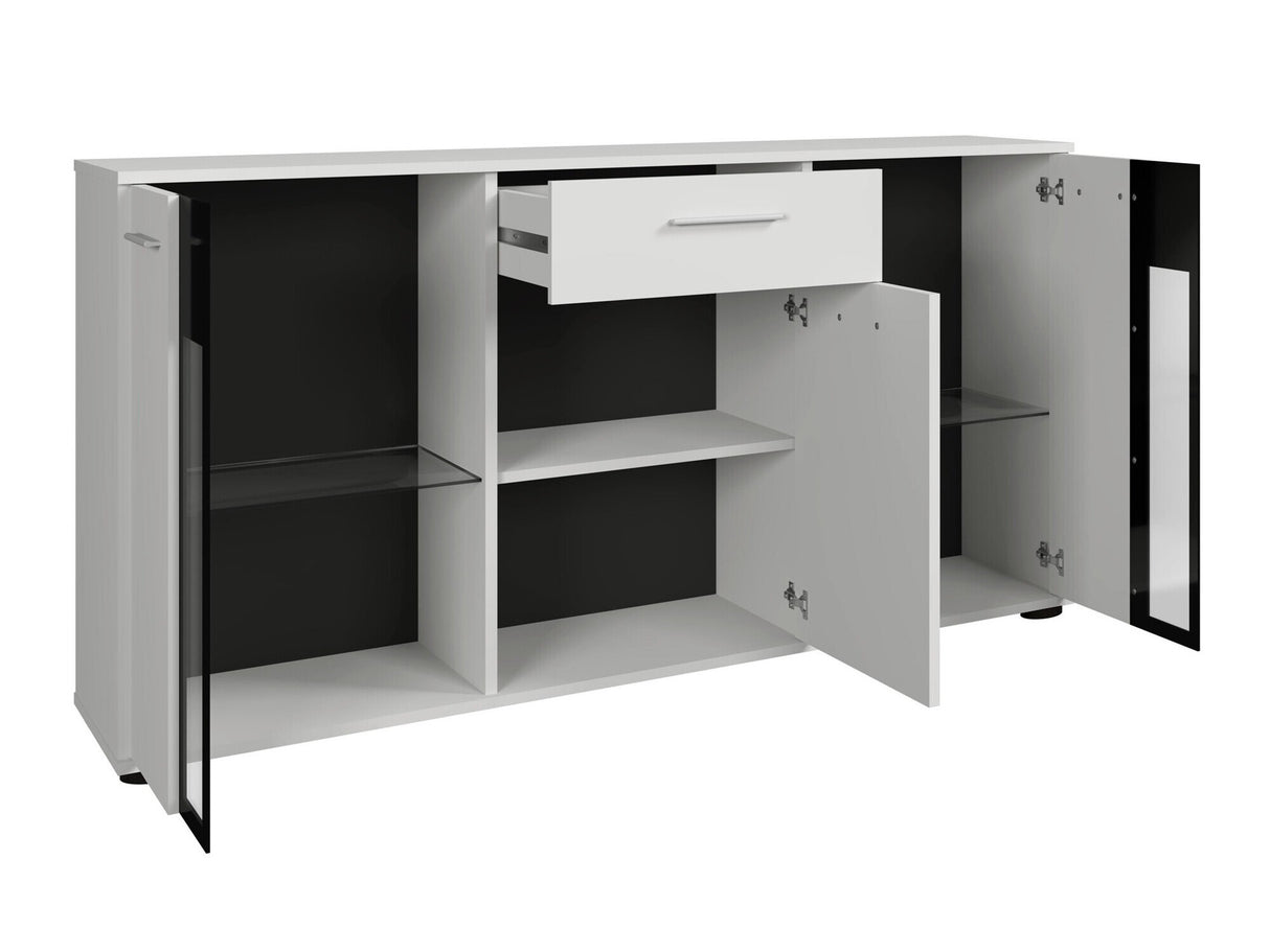 Komód Salsa II, Led világítás: Nem, Szín: Sonoma tölgy