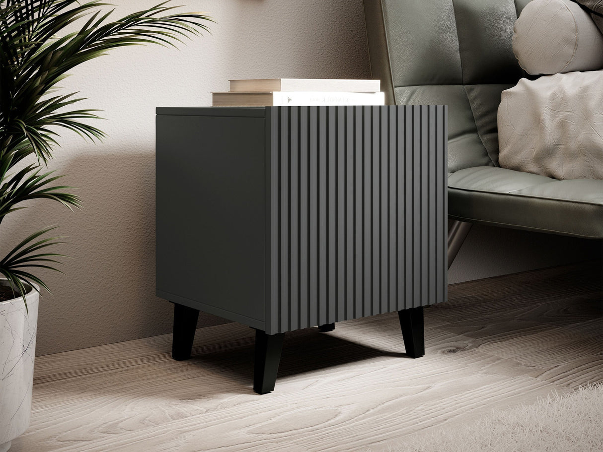 Éjjeliszekrény szett VAMOS II (Tilderi), Szín: Antracit